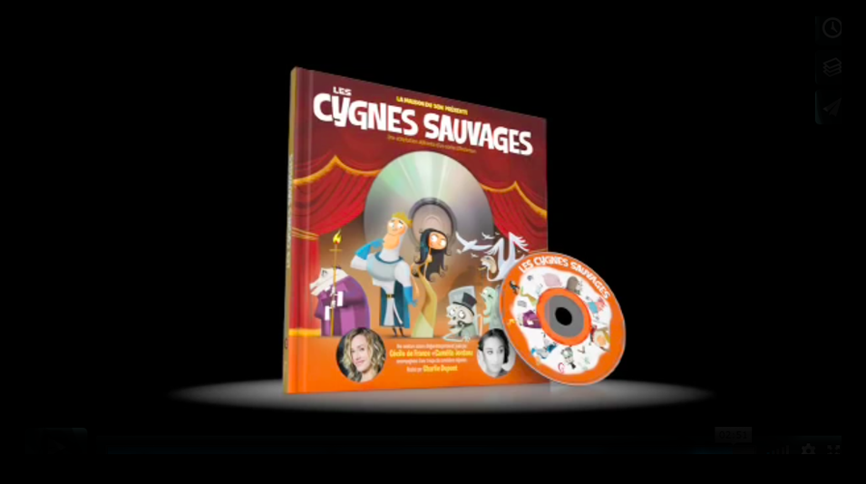 Livre CD - Les Cygnes Sauvages